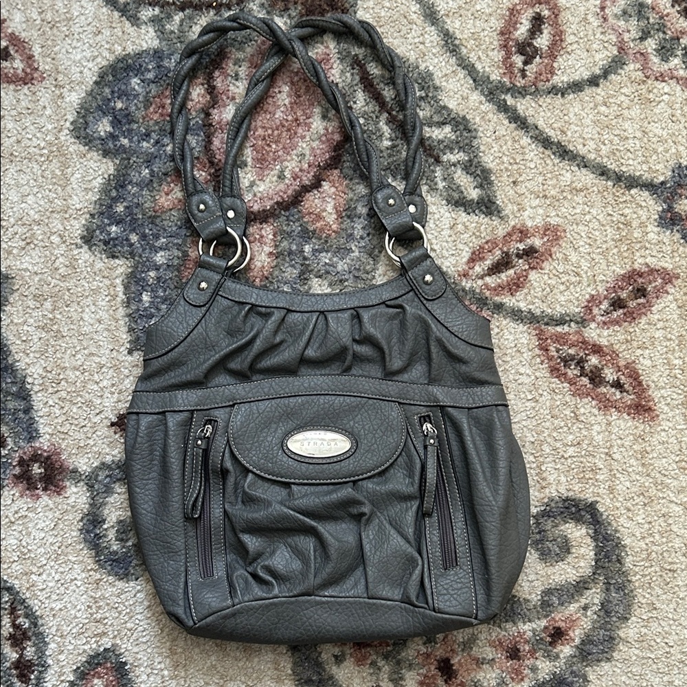 Stylish Gray Handbag